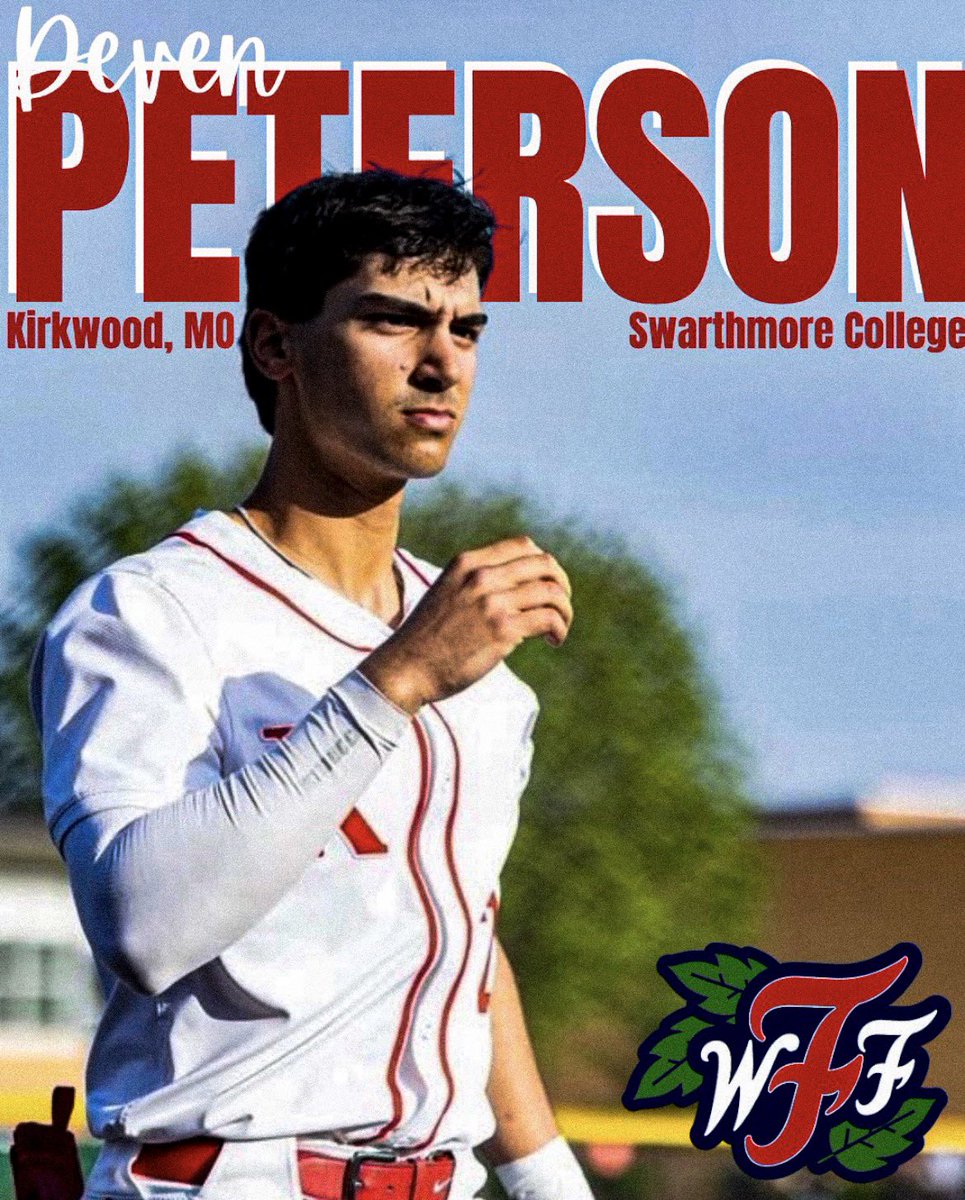 RollFUNGO's tweet photo. Welcome Deven Peterson! 

We are excited to have this infielder from Swarthmore College for the 2026 season! 🔥 #rollfungo #swarthmore https://t.co/pm8ghl9pRi