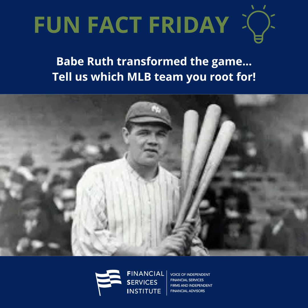 FSIwashington's tweet image. ⚾ February 6 marks the birthday of baseball legend Babe Ruth. “The Bambino” helped transform the game with his power and larger-than-life legacy. Which MLB team do you root for today? Drop it below! 👇

#FunFactFriday
#SportsHistory