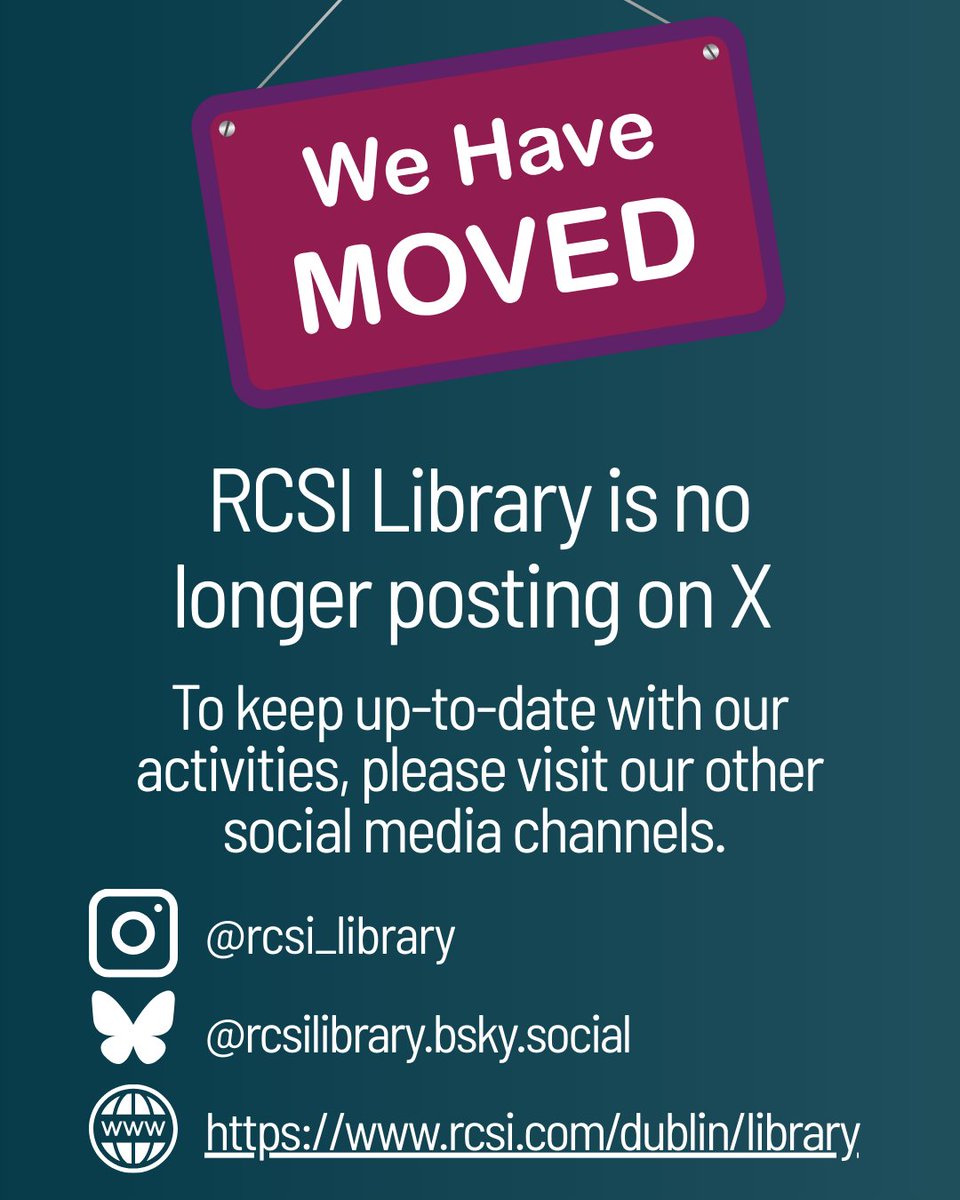 RCSI Library tweet media