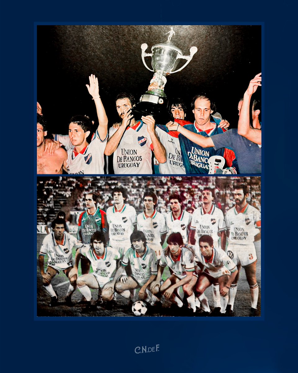 🗓️ 06/02/1989

Nacional se consagró campeón de la primera edición de la Recopa Sudamericana, tras empatar 0-0 de visitante con Racing 🇦🇷, en un partido que tuvo como gran figura a Jorge Seré, que a los 65' contuvo un tiro penal. 

🏆 De esta manera los capitaneados por Hugo De