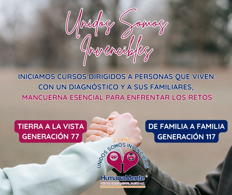 En Humanamente sabemos que los retos ante un diagnóstico son muchos, pero unidos como Familia se pueden enfrentar con conocimientos, herramientas y sobre todo, amor.