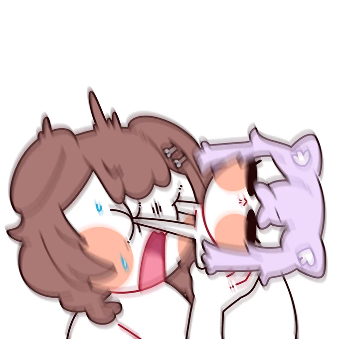 おかゆ...ア゛ア゛ア゛ア゛ア゛!!!!!! #できたてころね #絵かゆ Day 38