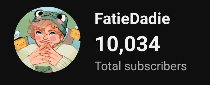 It took a bit there but FINALLY I hit 10k subs. LETS FUCKING GOOOOO