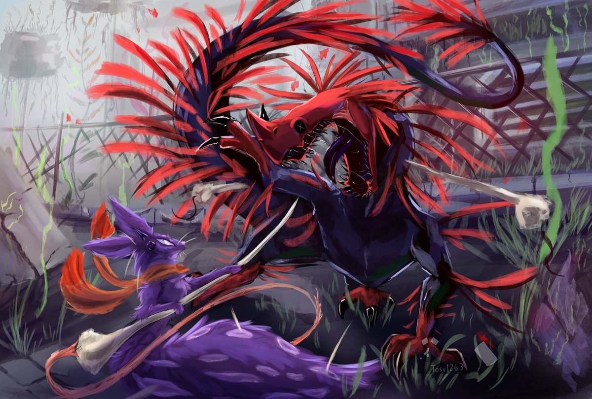 #rainworld #rainworldart #fanart 

Felling a great beast