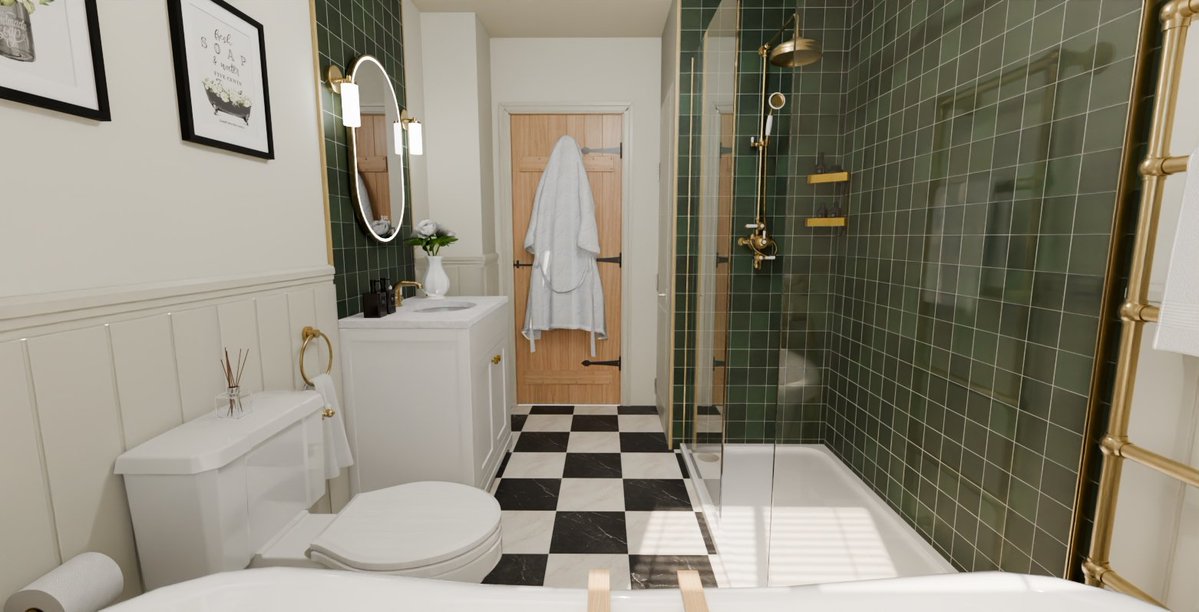 Bathroom designs for our customer in Hertford 😍 #bathroom #renovation #interiordesign #hertford #hertfordshire