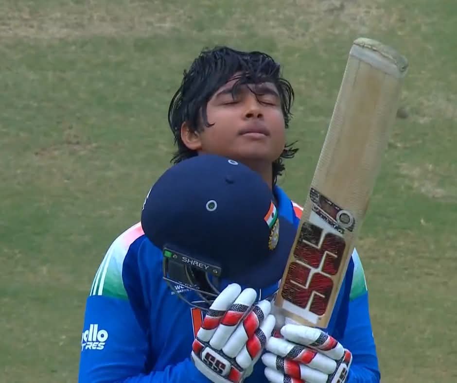 Yaduvanshi_75's tweet photo. 𝗖.𝗛.𝗔.𝗠.𝗣.𝗜.𝗢.𝗡.𝗦 🏆
Congratulations to India U19 on winning the ICC Men's U19 World Cup 2026 👏👏
Their historic 6⃣th title 🫡
#U19WorldCup #U19WC2026 #U19WCfinal https://t.co/zRZZL20pMj