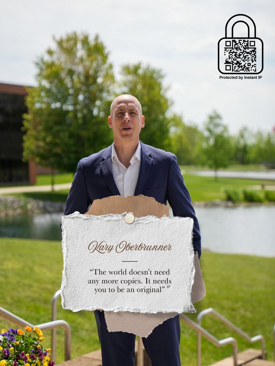 realInstantIP's tweet image. The world doesn’t need more copies.
It needs originals.

Your calling was never meant to be cloned.
It was meant to be expressed.