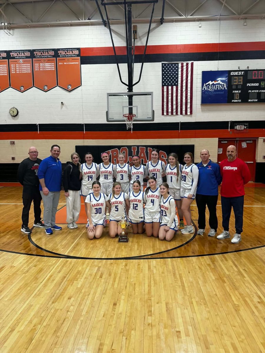 DStahnke's tweet photo. PAC 8 Champions!🏆
Final Record 18-3
#TMShoops🏀⛹🏼♀️⚡️💨 https://t.co/KBEOJB9AUp