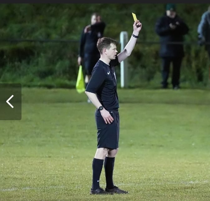 RAFFAReferees's tweet photo. Huge congratulations to:

Ref - James Astley
AR's - Fletcher Kelly &amp; Tom Nicholson
4th - Mark Forman

Who have all been appointed for the interservice match between Royal Navy U23s Vs Army U23s.

Best of luck to all referees involved.

#referee
#raffootball https://t.co/Jgb4mFHioD
