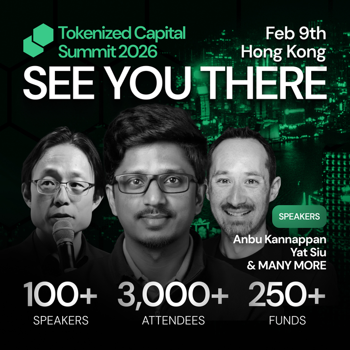 We’re pleased to welcome <a href="/AnbuKannappan/">Anbu Kannappan</a>, Founder and CEO of <a href="/byzanlink/">Byzanlink</a>, as a speaker at the Tokenized Capital Summit 2026 in Hong Kong 🇭🇰

Anbu will share insights on enterprise blockchain solutions and how tokenization is driving real-world use cases.