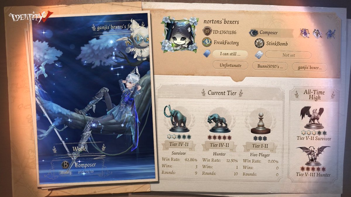 I'm playing Identity V. Fancy a game?