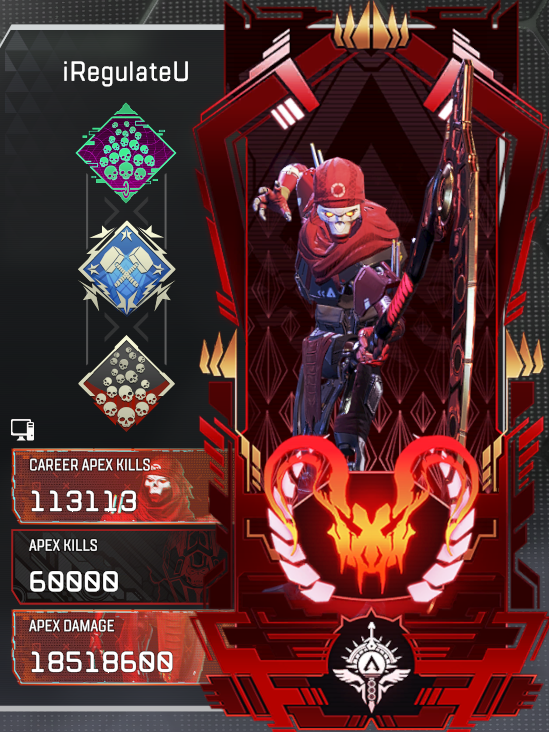 iRegulateU's tweet photo. 60k on my dog @trackernetwork @_ApexStatus #RevenantMain #Season27 https://t.co/sNstkaWVgB
