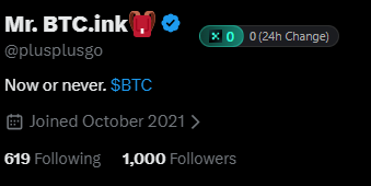 plusplusgo's tweet image. 드디어 1000명 달성했네요
여러분들께서 모두 도와주신 덕분입니다.
다시 한 번 감사의 말씀드립니다.
저도 더욱 더 도움을 드리는 BTC가 되도록 하겠습니다
