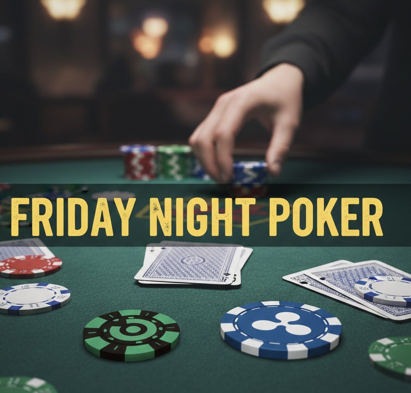 ♠️ FRIDAY POKER ♠️

Three chains. Back-to-back action.

🟢 9PM UK – COREUM
60 CORE + 6

🃏 10PM UK – DONKEYS CRAZY NIGHT (SOL)
FREE entry
5× Lootbox Spins

🔵 11PM UK – XRP
2.5 XRP + 0.25

Different chains. Different players. Same pressure.

👉 nftevolutionz.com/locoevo-poker