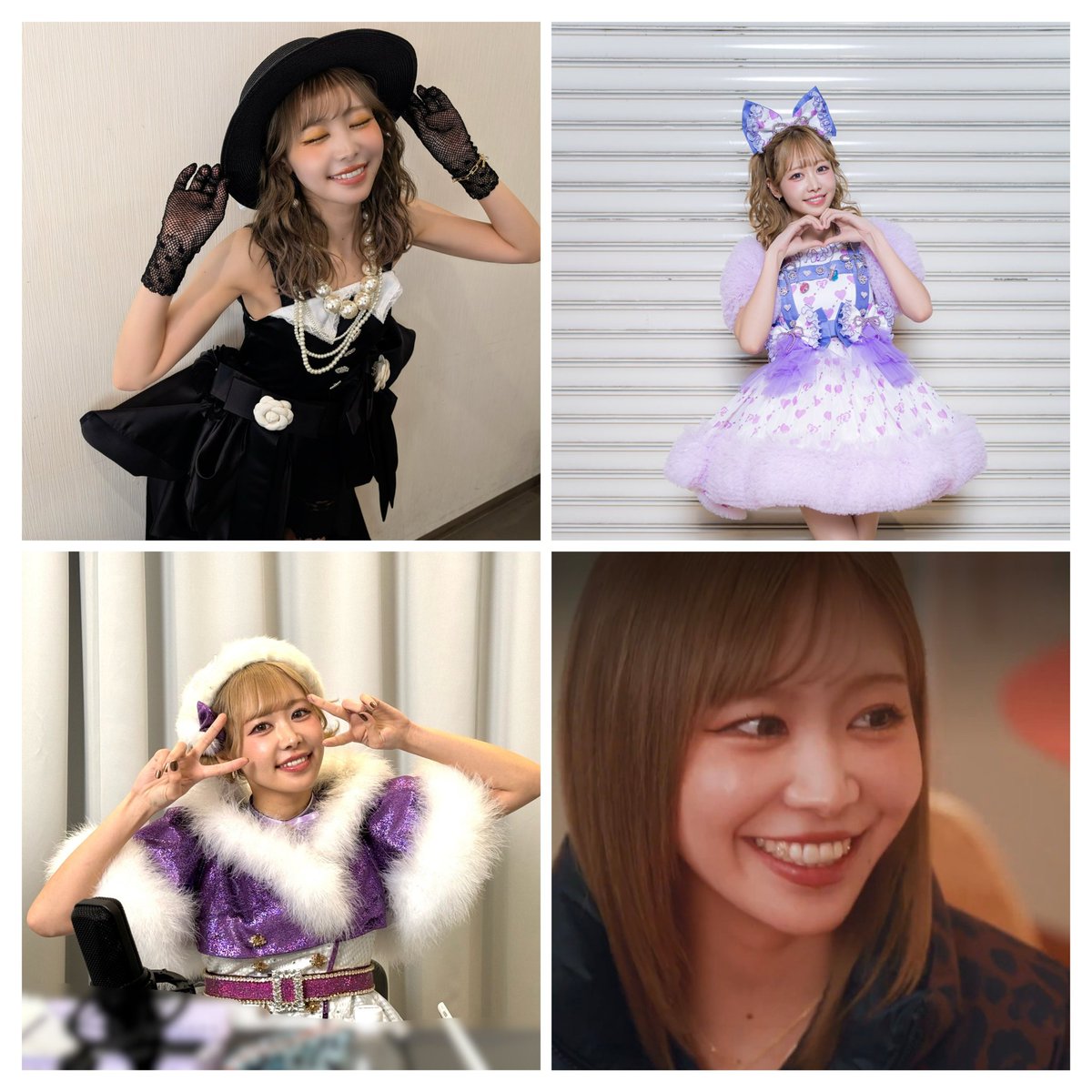 瑠夏の笑顔が大好き☺️💜
#仲川瑠夏 #るなぴ