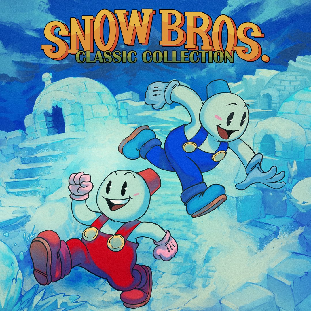 LimitedRunGames's tweet photo. Snowballs at the ready! ⚪
The Snow Bros. Classic Collection is now available to buy digitally!
Three nostalgic Snow Bros. games for the Genesis, Game Boy, and NES all rolled into one bundle of fun!
Steam: https://t.co/Jl4D3V17Dx
PlayStation: https://t.co/zLTU3RO5Vk
Switch: https://t.co/n27GJ8ntJG