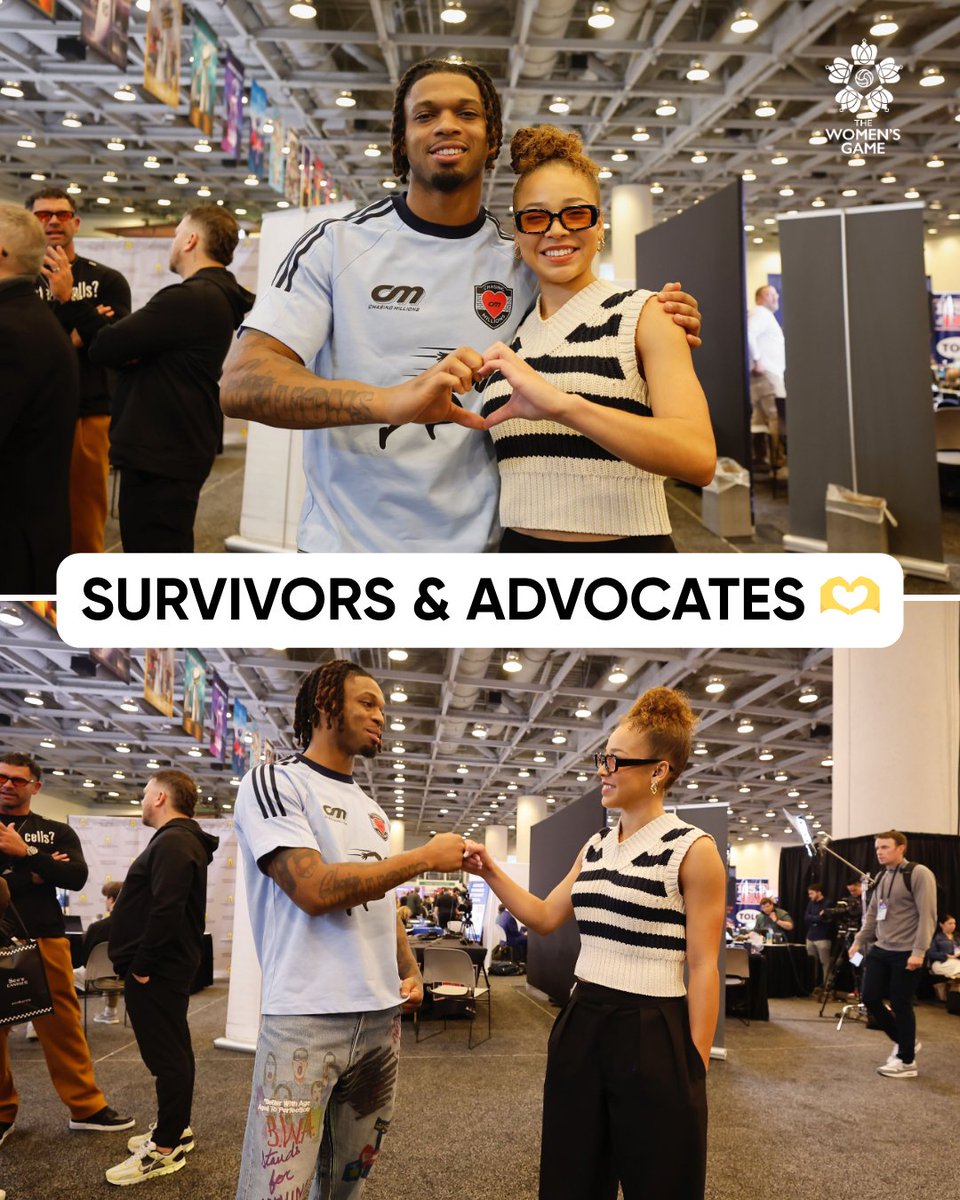 WomensGameMIB's tweet photo. Angel City's Savy King &amp; Buffalo Bills' Damar Hamlin both suffered cardiac arrest on the field, and returned to play the sport they love. Now, they have partnered with the American Heart Association to spread CPR awareness nationwide.

True inspirations 🫶

📸: @NWSL https://t.co/BtgPWZx1vI