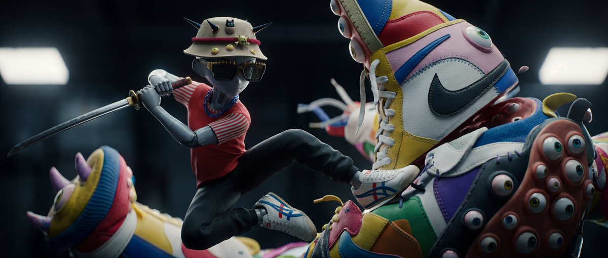 CloneX #8955

BEEN OUT HERE FIGHTING THE MONSTER!

Have You?

<a href="/RTFKT/">RTFKT</a>
<a href="/RTFKTNews/">RTFKTNews</a>
#CloneX

#FightTheMonster #RejectNike #FreeCloneX