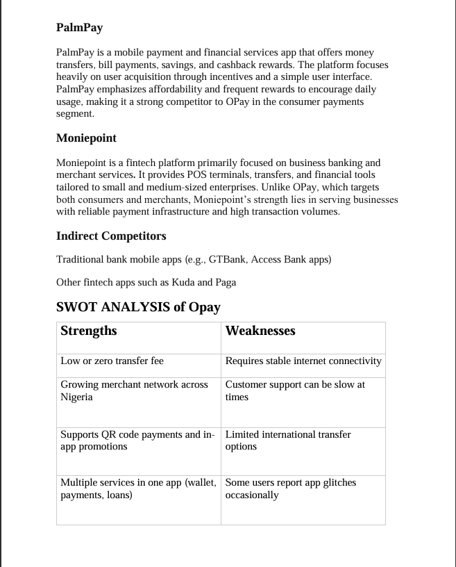 WantedUi's tweet photo. Another task from @devanddesignhq. We were told to pick a product we use every day and analyze it. Funny how I picked OPay, cus I really want to learn something about OPay outside the assignment.  
You can also read through.
#UX #Opay #DevAndDesign https://t.co/s4A2MBSxn7