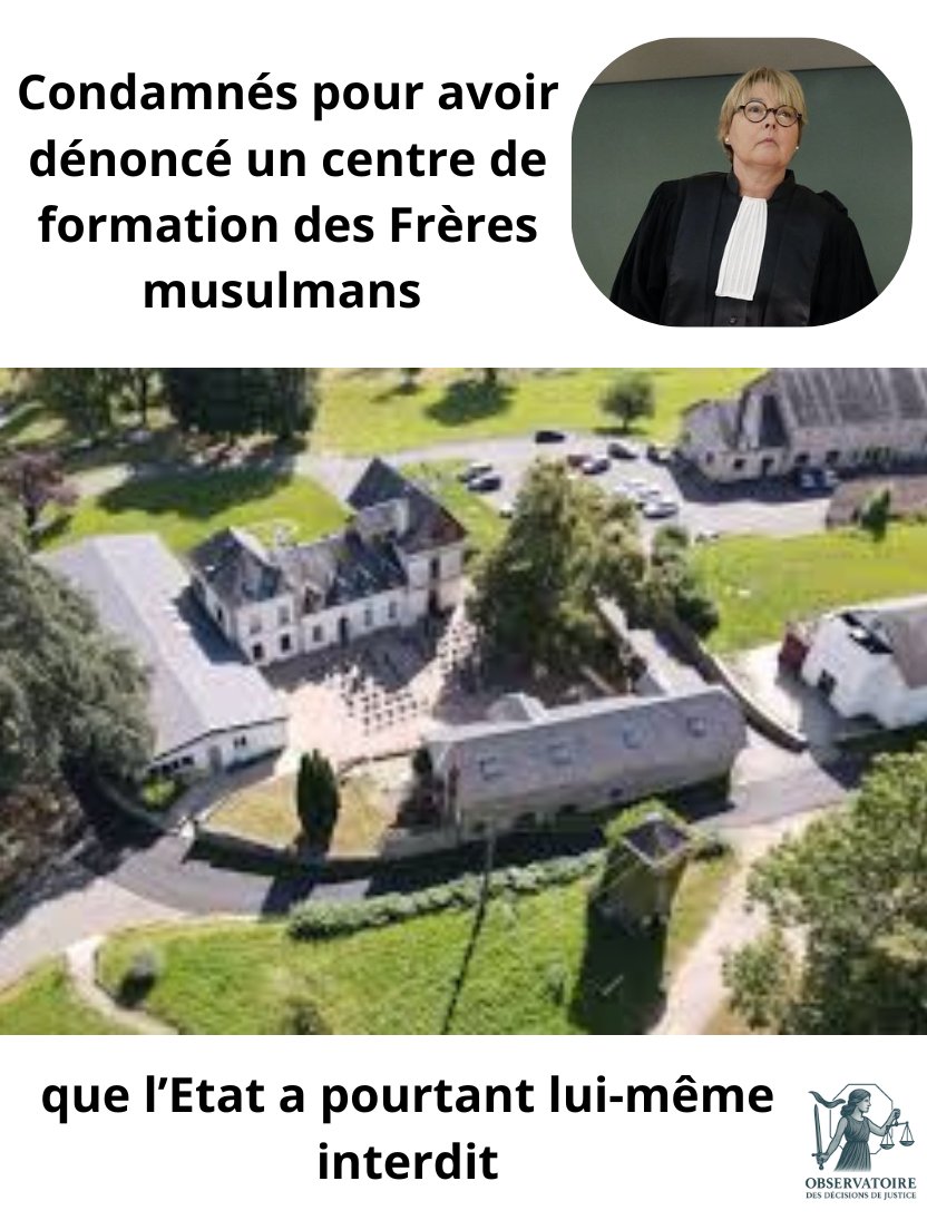 😵 La justice française atteint des sommets d'absurdité : Condamnés pour avoir dénoncé ce que l'Etat lui-même a interdit!

⚖️ Marion Maréchal et Pascal Lepetit viennent d'être condamnés pour diffamation par le tribunal correctionnel de Lyon pour avoir osé dénoncer l'Institut
