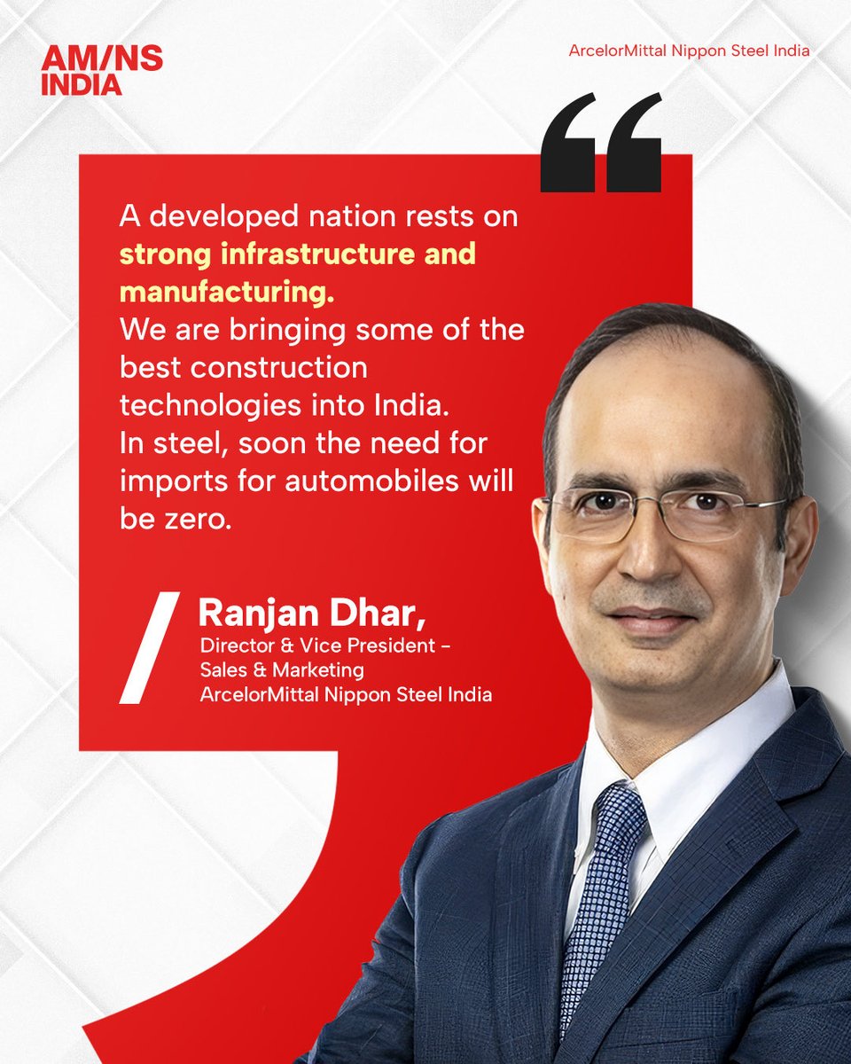 ArcelorMittal Nippon Steel India tweet media