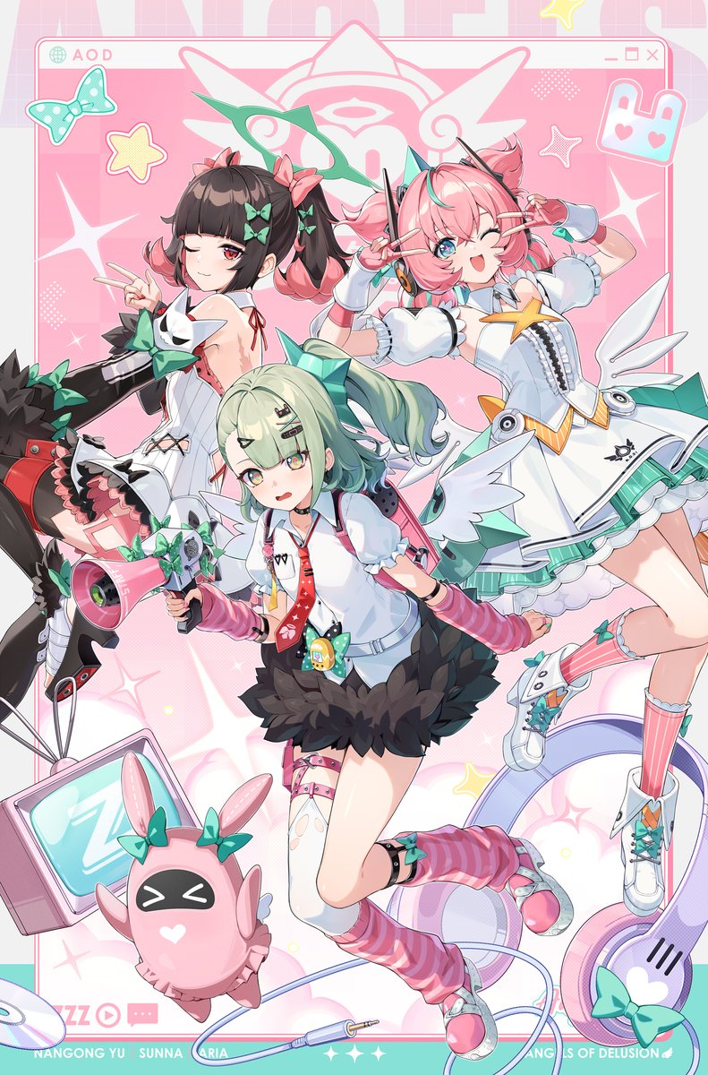 妄想エンジェル｜千夏&amp;アリア&amp;南宮羽
#ゼンゼロ #妄想エンジェル 【PR】