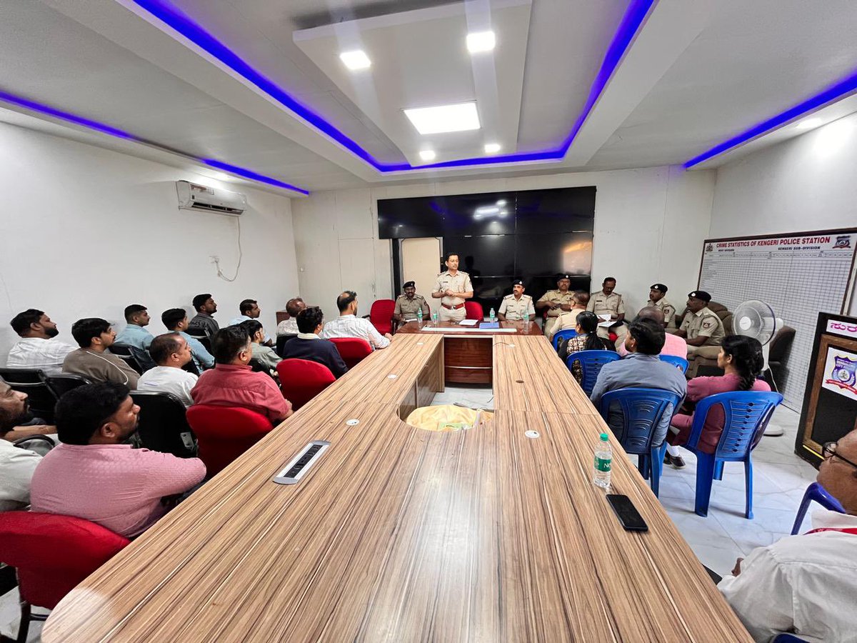 Kengeribcpksp/ಕೆಂಗೇರಿ ಪೊಲೀಸ್ ಠಾಣೆ tweet media