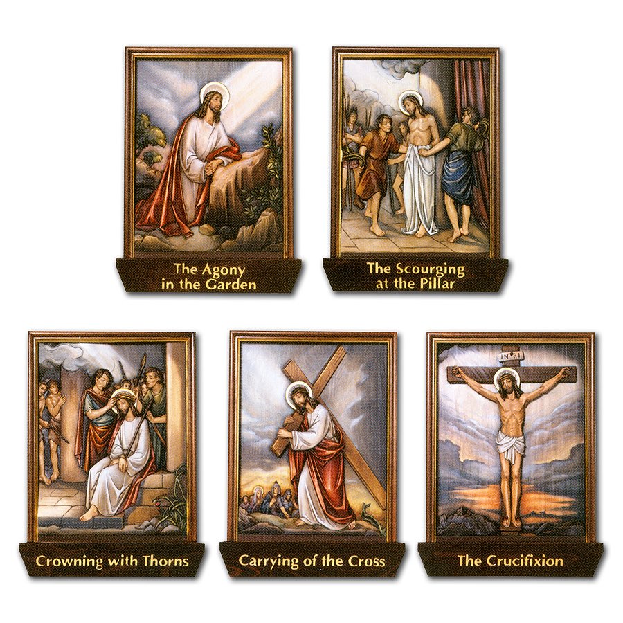 Friday, the Sorrowful Mysteries. Let us pray 🙏🏻💙