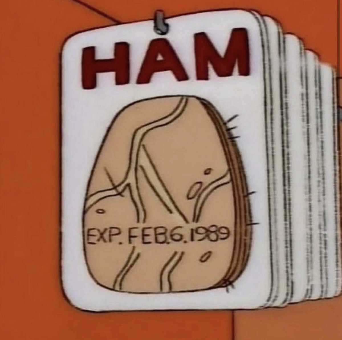 Happy Kwik-E-Mart ham expire day 🎂