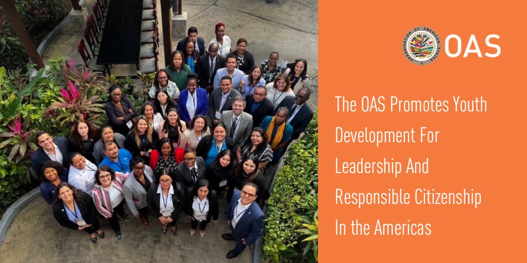 The #OAS Promotes Youth Development For Leadership And Responsible Citizenship In the Americas

ℹ️ oas.org/en/media_cente…