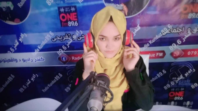 ناظره رشیدی خبرنگار زن از زندان طالبان در قندز آزاد شد