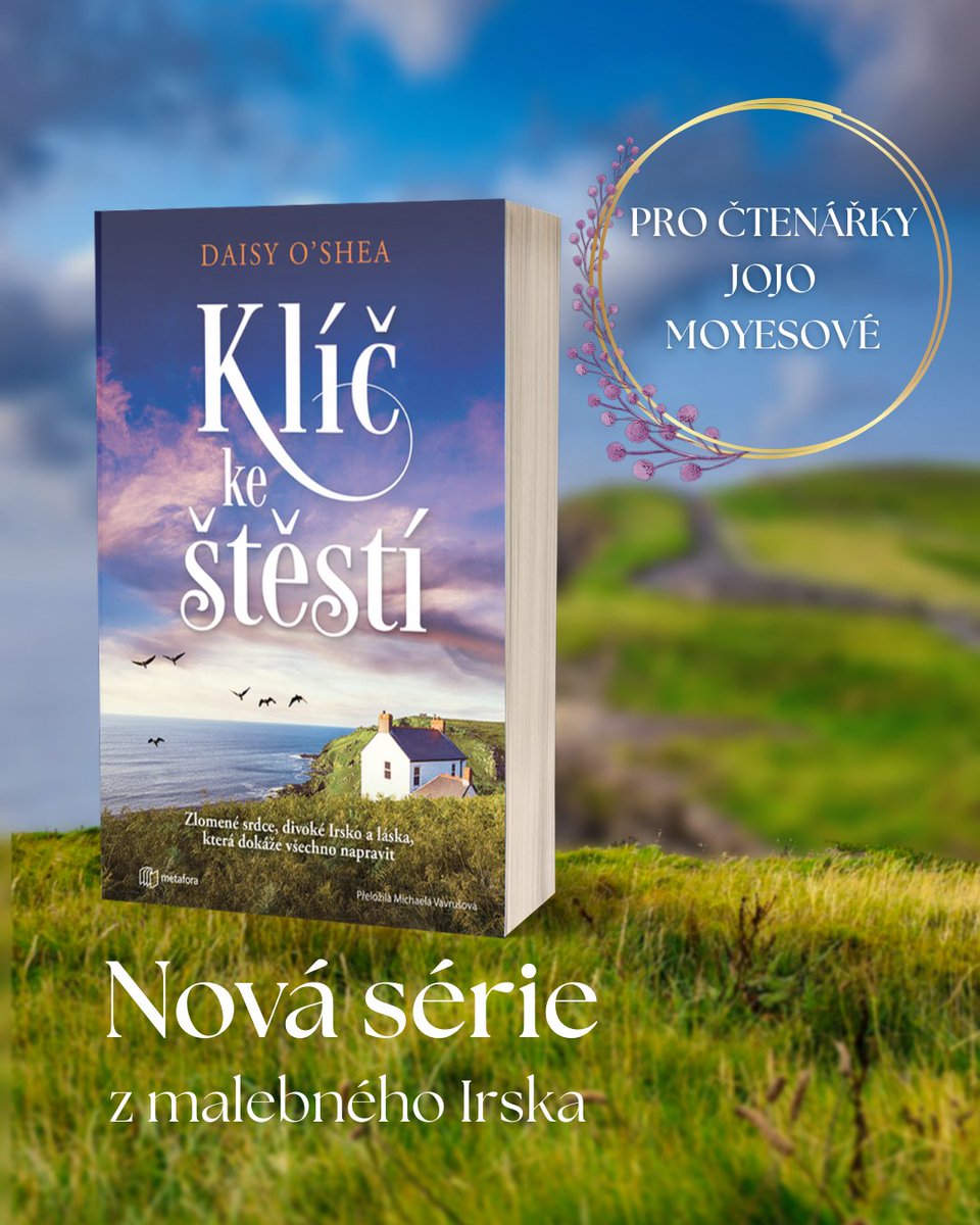 Zlomené srdce. Divoké Irsko. A láska, která může všechno napravit. 🍀

Aby Grace mohla začít znovu, musí se nejdřív vrátit domů.

První díl romantické ságy o druhých šancích, rodinných tajemstvích a odvaze žít dál.

👉grada.cz/klic-ke-stesti…