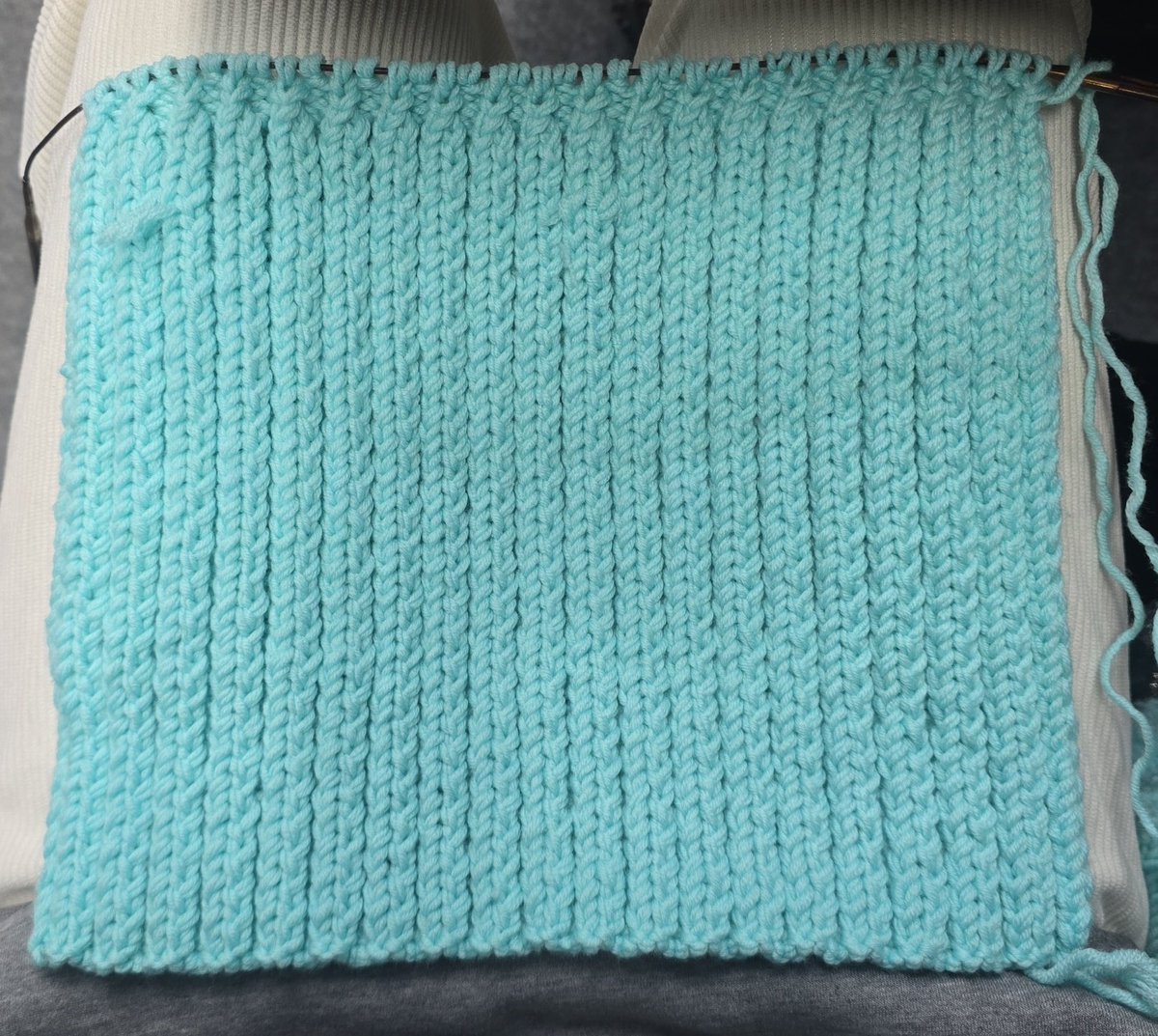 편물 상태 너무 맘에들어서 눈물이 다 남