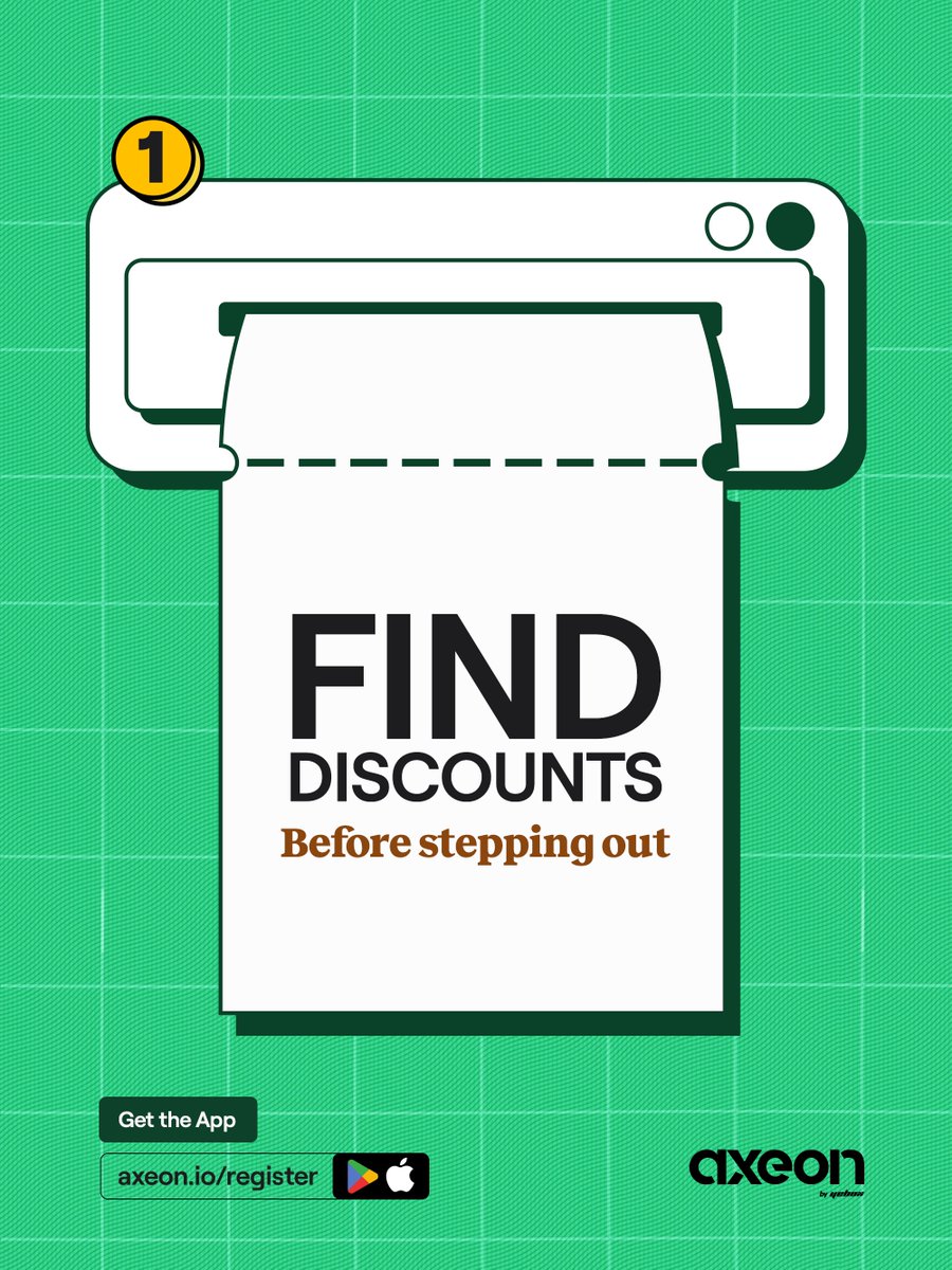 axeon_io's tweet image. New month, new resolve.
February is for smarter shopping, not loud regrets.

With Axeon, you find discounts before you spend, so your budget can breathe small.

#axeon #discounts
