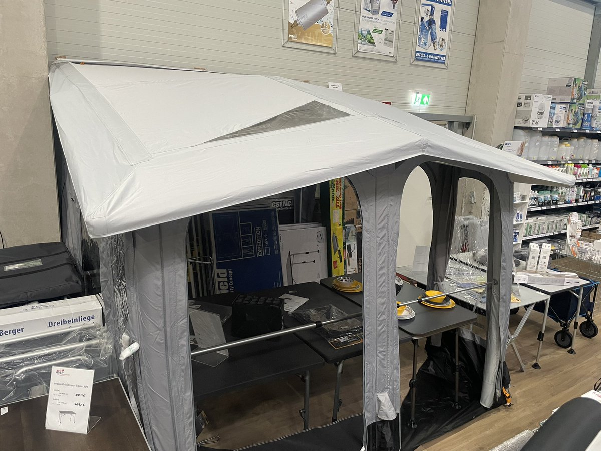 ASEReisemobile's tweet photo. 🏕️✨ Dometic Club Air Tour 260 S
Bei uns im Laden aufgebaut und live zu besichtigen!
Viel Platz, hoher Komfort und flexibel einsetzbar 🚐
👉 Und das Beste:Bei uns findest Du noch viele weitere schöne – und auch reduzierte – Artikel! 💸😍
Komm vorbei und lass Dich inspirieren 🔧✨ https://t.co/h9IbH2OBu6