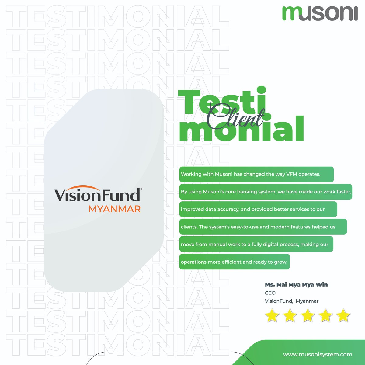 With 9+ years supporting #FinancialInstitutions across #Asia, <a href="/MusoniSystem/">Musoni System</a>  understands the region’s operational, regulatory, and growth challenges. We go beyond #SystemImplementation to help partners optimise their processes.

Connect with us  musonisystem.com/book-a-demo/