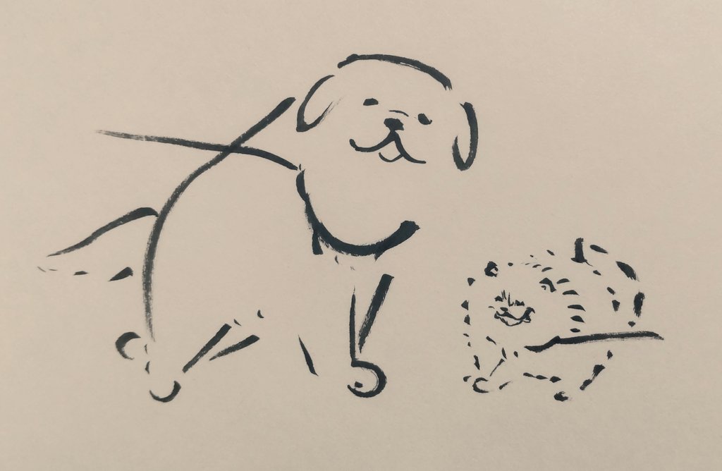 近所の優しそうなレトリバー、他の犬に吠えられても優しそうだった。上司になってほしい。