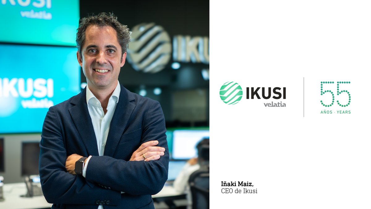 «Cumplir 55 años es un honor y un privilegio. Hemos demostrado que la tecnología es verdaderamente valiosa cuando mejora la competitividad y la sostenibilidad de las organizaciones. Cuando, lejos de ser solo una herramienta, se percibe como un activo crítico del negocio»
#ikusi55