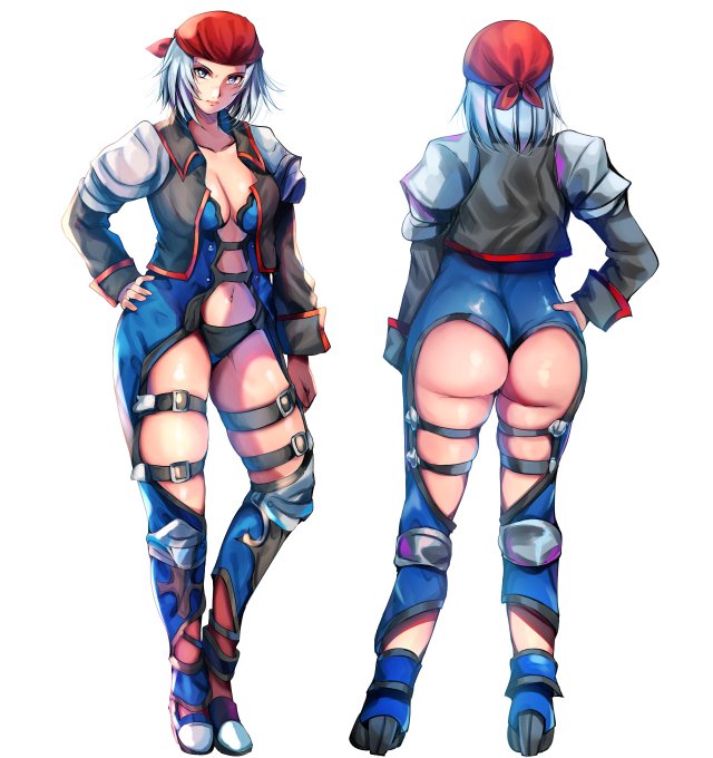 『レジェンドオブドラグーン』リーナスの立ち絵です 