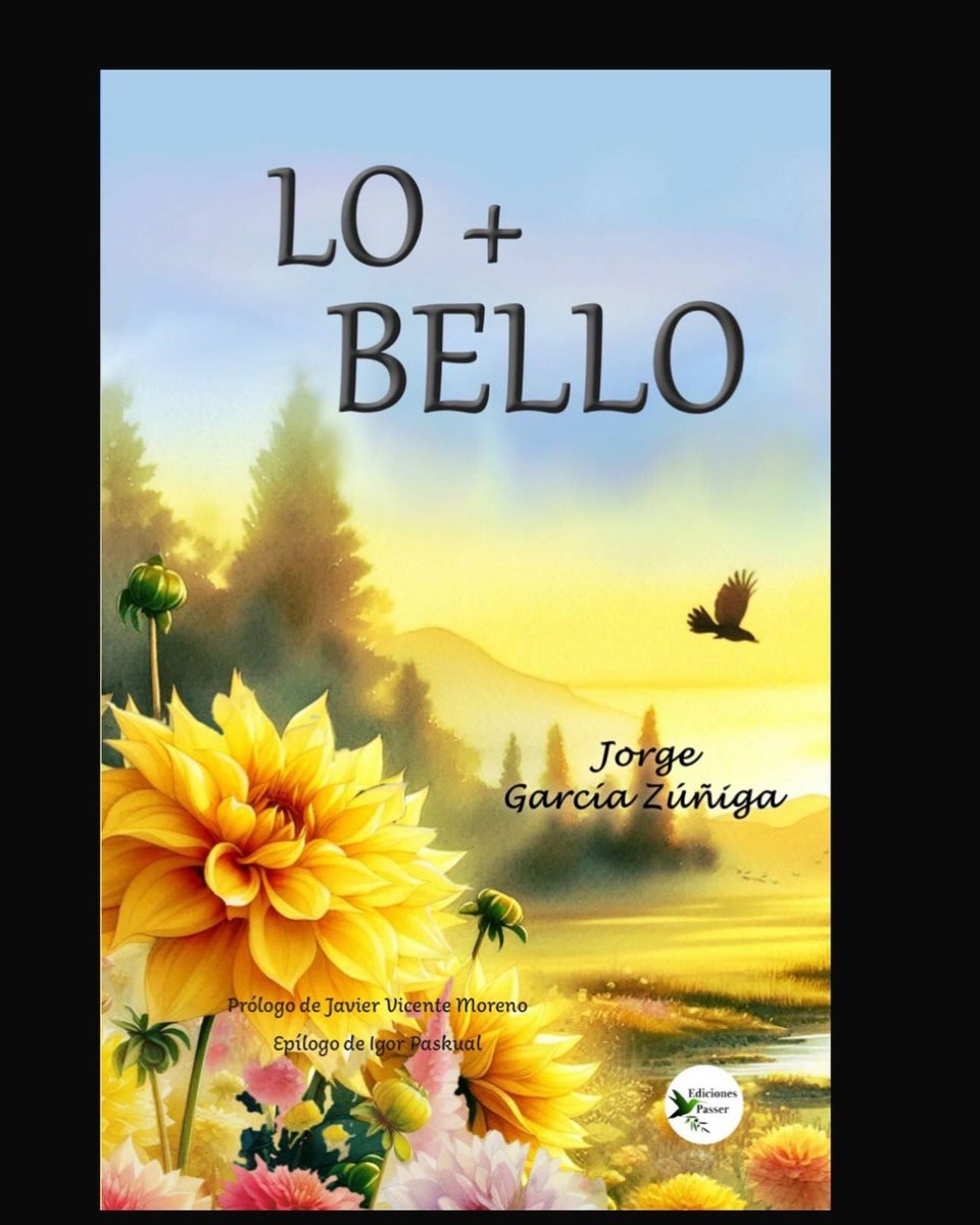 Hoy cumple un año “Lo + bello” mi último libro publicado, compuesto por 41 poemas y 16 textos en prosa es mi personal búsqueda del amor y de la belleza a través de la palabra. 
Todavía lo puedes leer. 

amazon.es/lo-bello-Jorge…