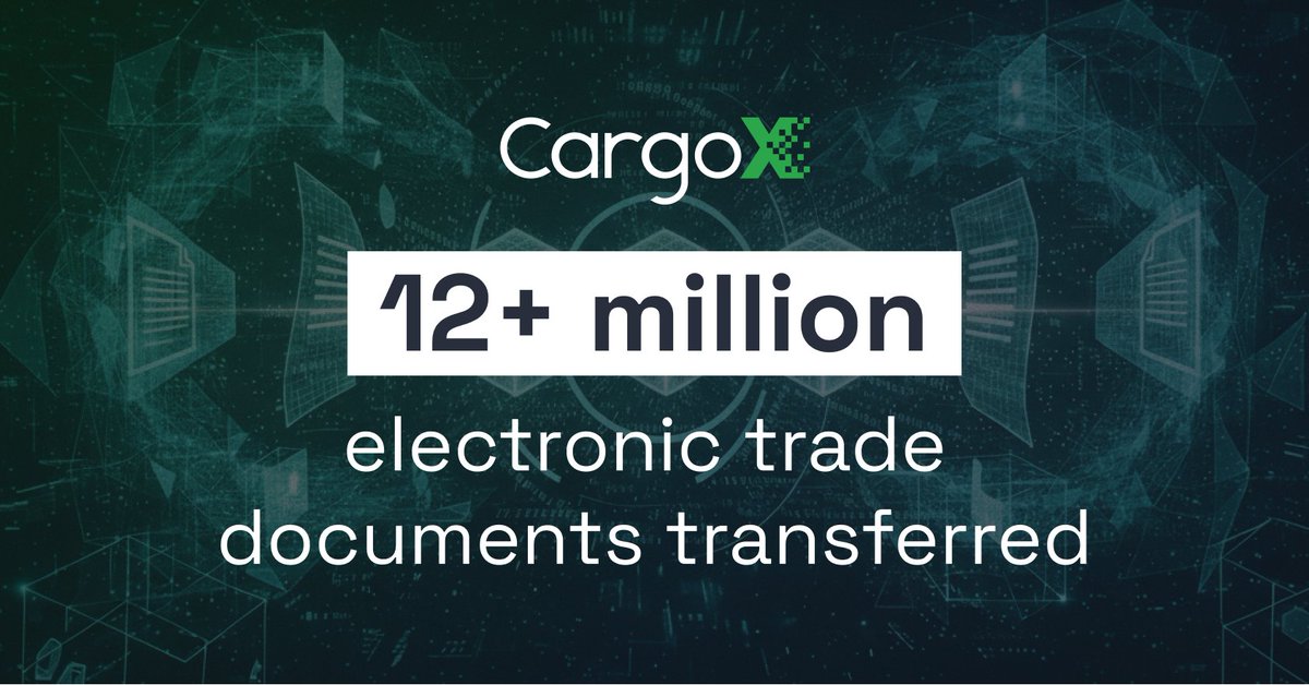 CargoX tweet media
