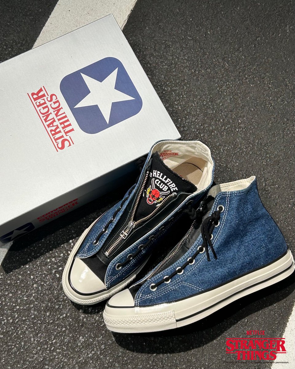 CONVERSE × STRANGER THINGS 5】 Netflixシリーズ「ストレンジャー