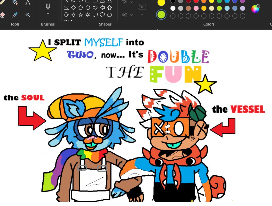 It makes me so happy you guys like art featuring my fursona since it's still me but a visual manifestation of my love for art and how it stemmed from accepting my childhood interests and freely being a neurodivergent artist🧡