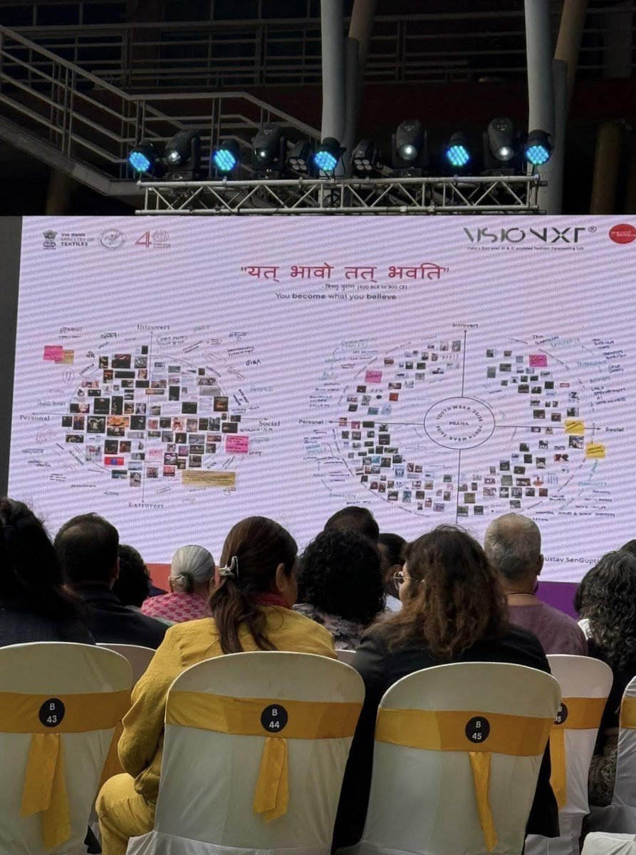 NIFT@40 marked a moment of purpose as alumni saw VisioNxt take centre stage. NIFT’s own brainchild positions Bharat as a global fashion forecaster—shaping future trends, colour and design, and advancing the Viksit Bharat vision. Design in India. Design for the World.
