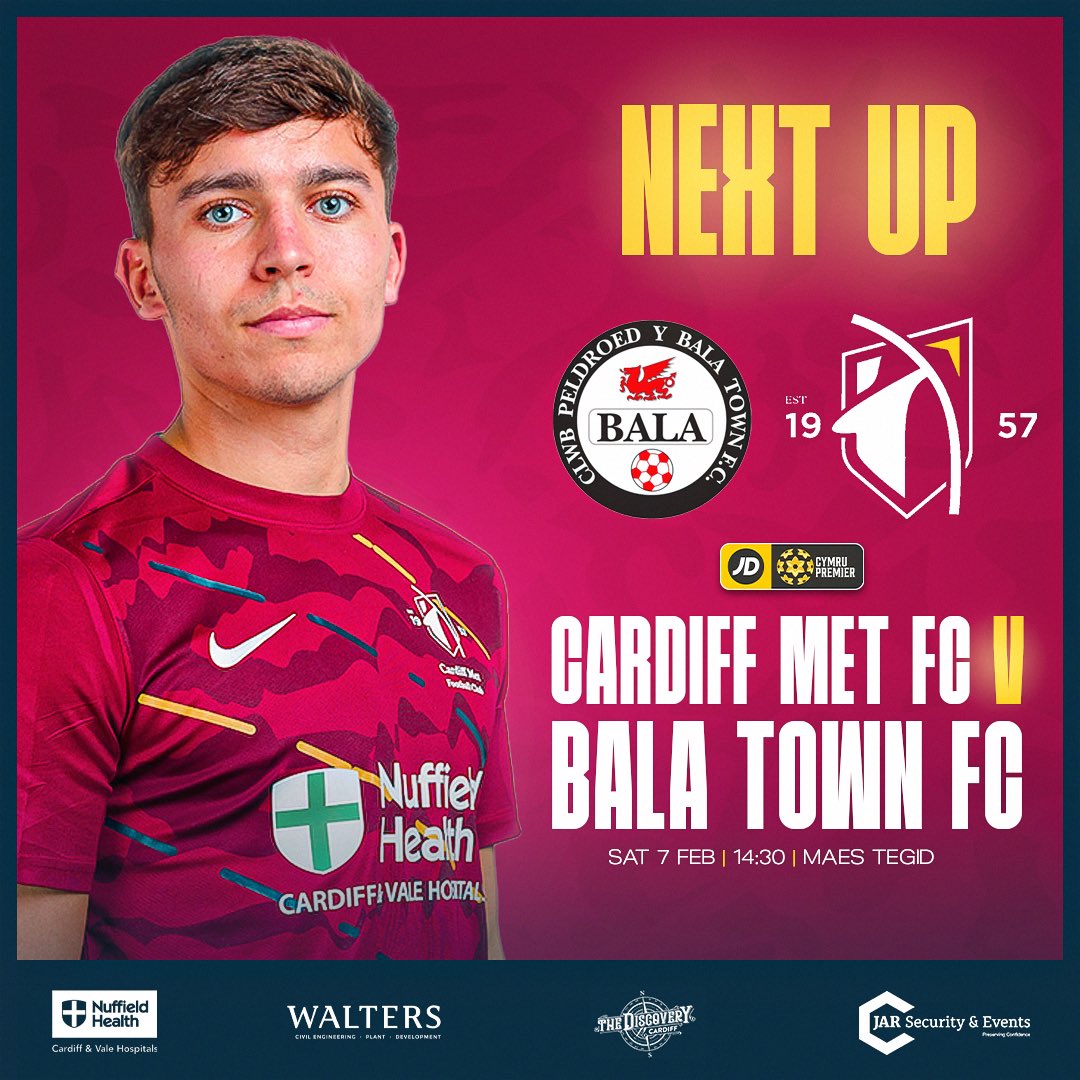 Cardiff Met Football Club tweet media