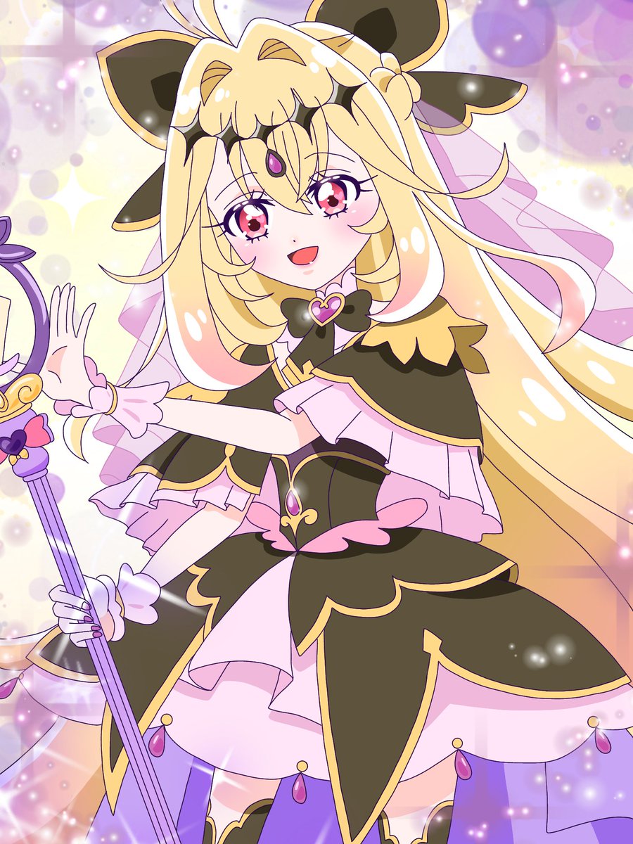 🖤 #キュアアルカナ・シャドウ #森亜るるか #名探偵プリキュア #たん