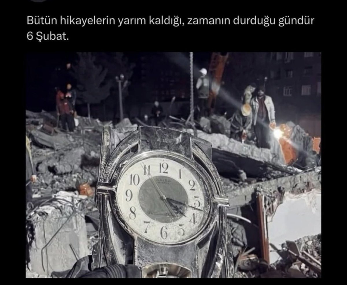 #6Şubat2023
Bazı sabahlar hiç aydınlanmadı. 😔😔