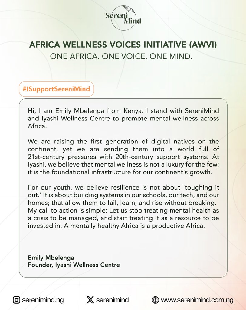 SereniMind tweet media