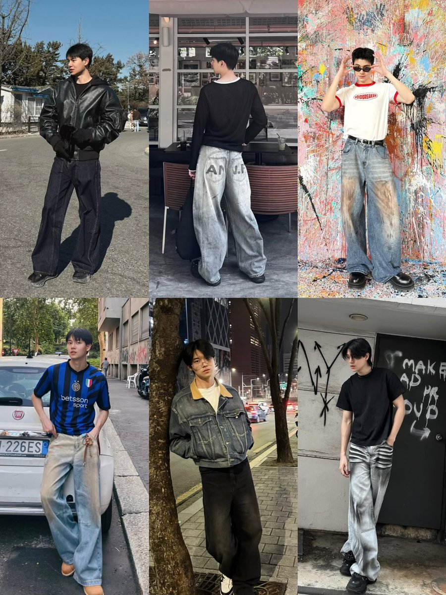 ywxdawn's tweet photo. ท่วงท่าและบาดี้นะพี่นะ อย่าให้หยิ่นได้แต่งองค์ใส่เกงยงเกงยีนส์บอกเลยว่าหล่อจนหน้าเบี้ยวขายาวกว่าอนาคตเราอีก ภูมิแพ้หนุ่มตี๋ว่ะ😭🫶🏻💗

#yinyin_anw ; @yinyin_anw