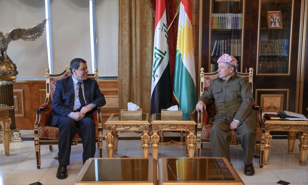 President Barzani, Mazloum Abdi